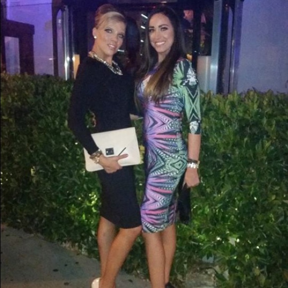 Bebe colorful dress
